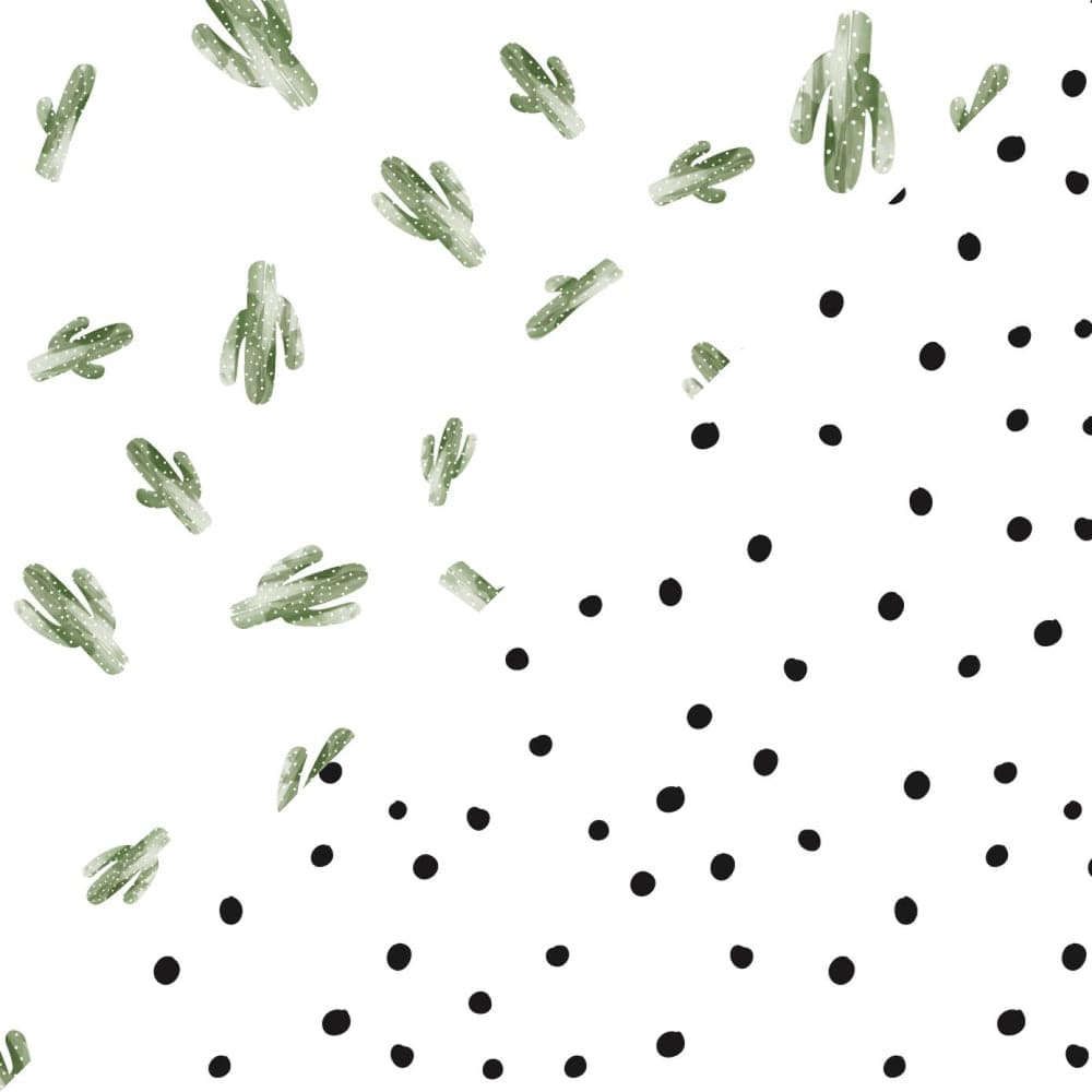 Muslin Swaddle Blanket Set Oh So Soft Saguaro + Dottie Swaddle Blanket Bebe au Lait