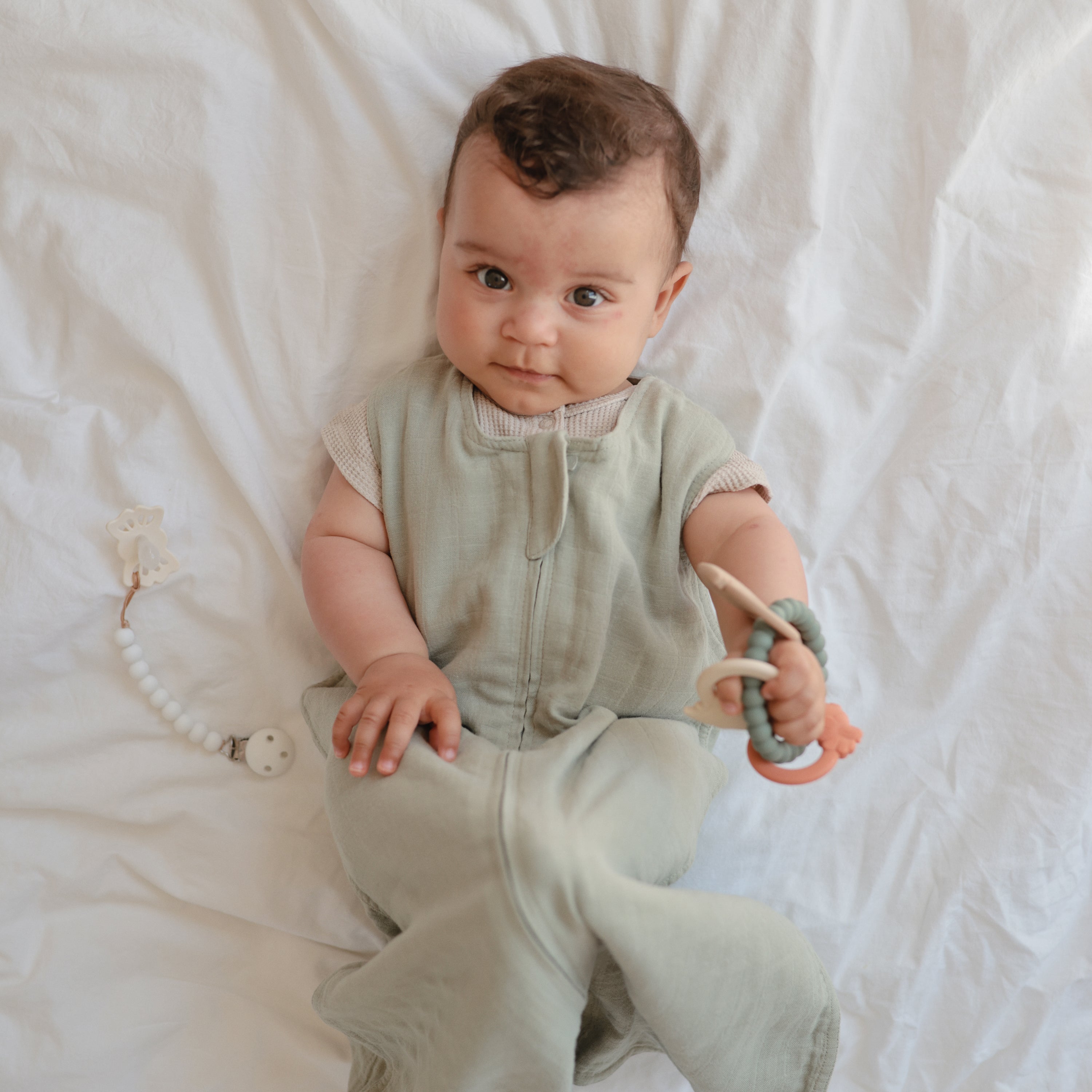 Dino Teething Ring teether Mushie