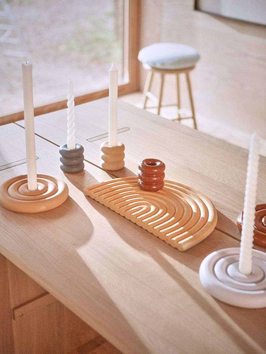 Savi Ceramic Candleholder