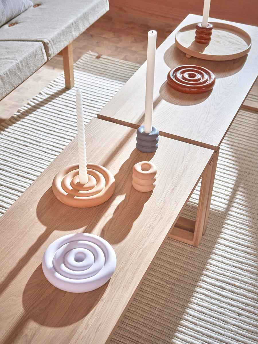 Savi Ceramic Candleholder