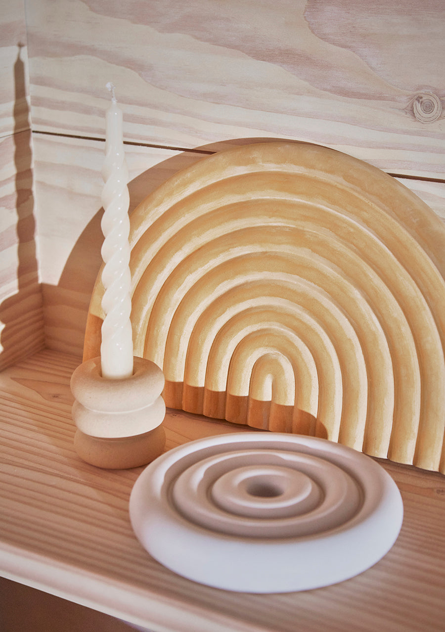 Savi Ceramic Candleholder