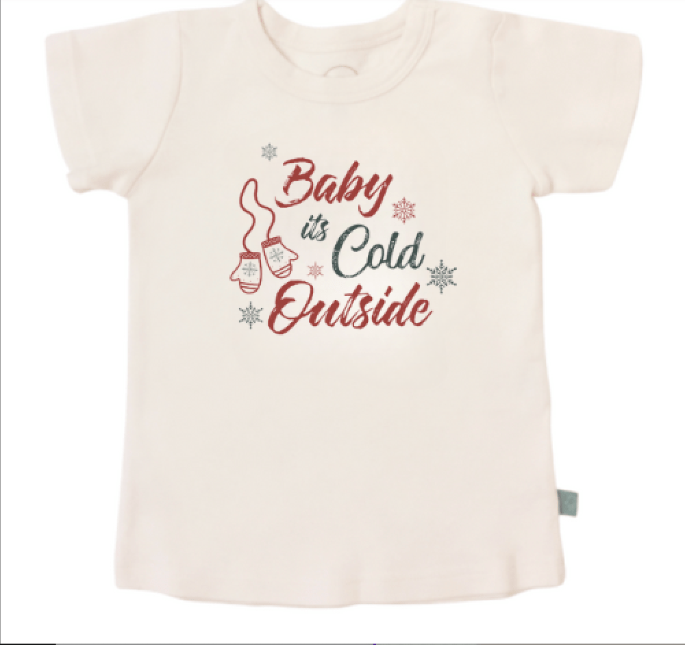 graphic tee | baby its cold outside