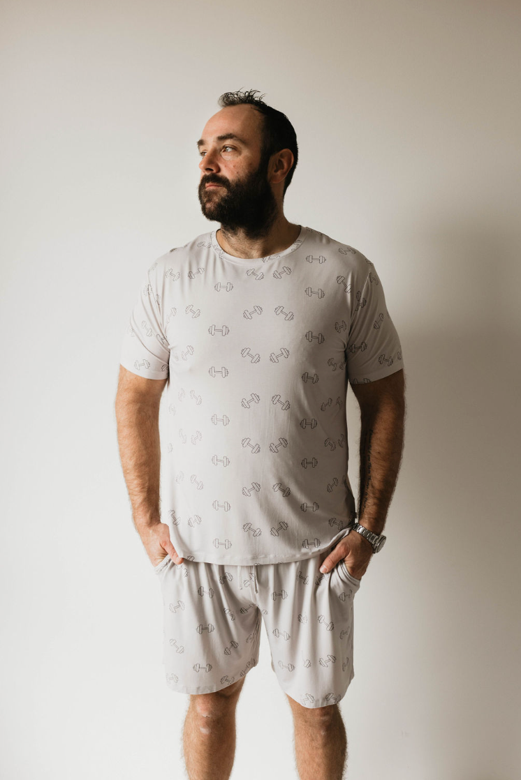 Men's Bamboo Short Pajama | Arm Day