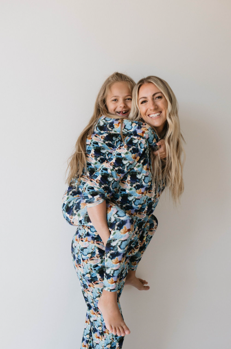 Women's Long Sleeve Bamboo Pajama | Charli Print