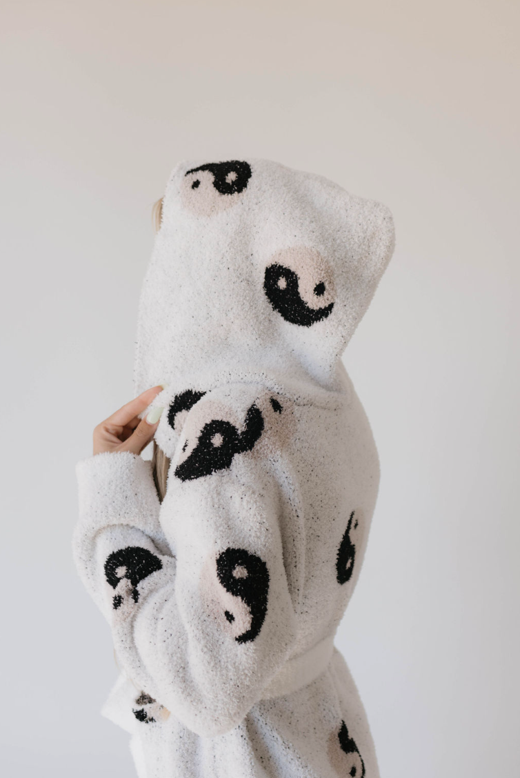 Adult Robe | Yin Yang robe forever french baby