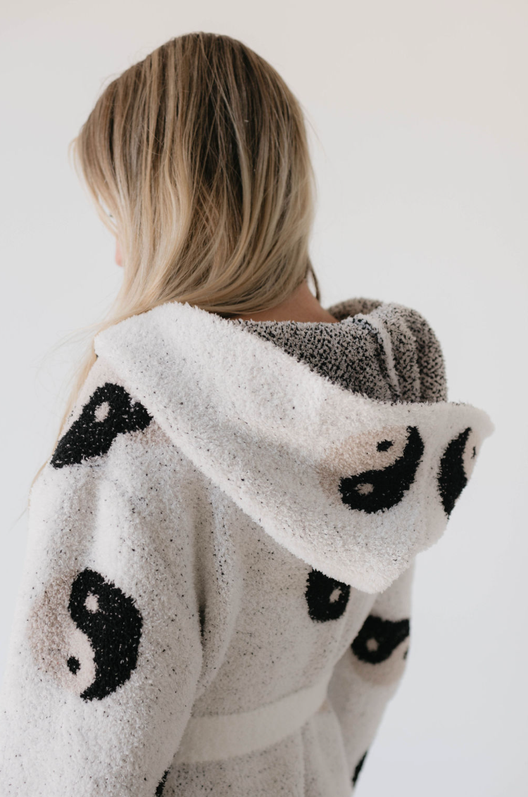 Adult Robe | Yin Yang robe forever french baby