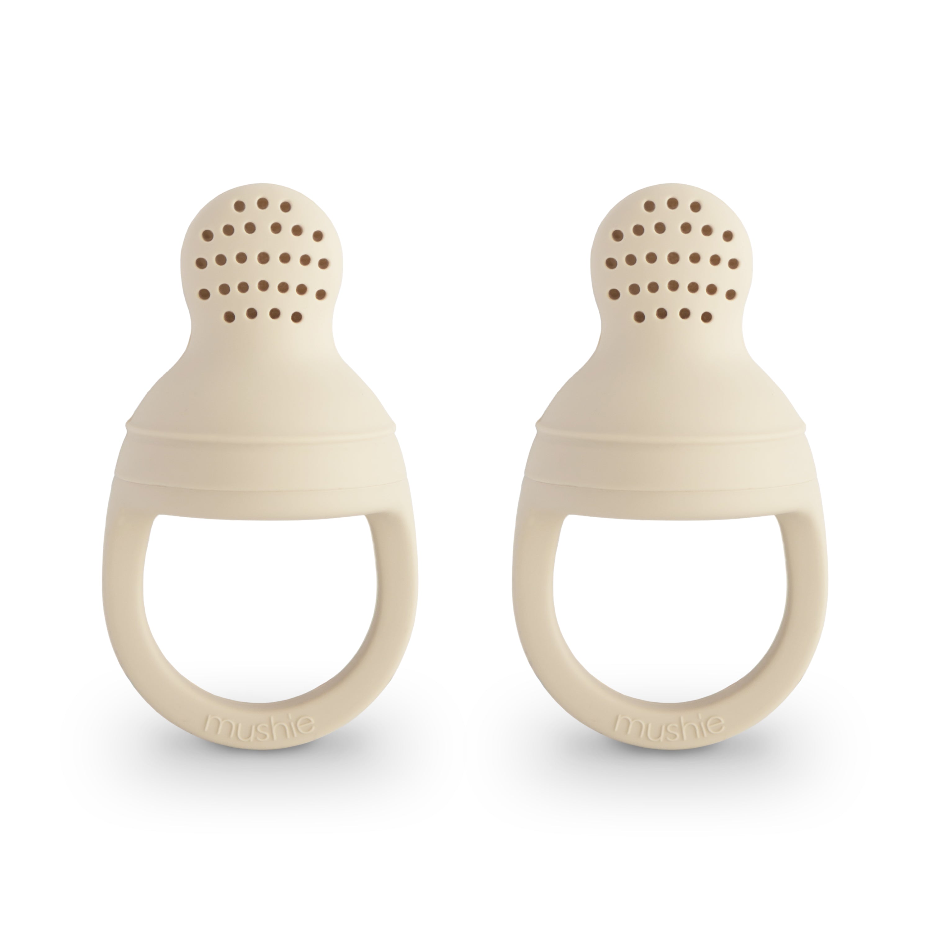 Silicone Fresh Food Feeder 2-Pack Silicone Fresh Food Feeder Mushie Shifting Sand