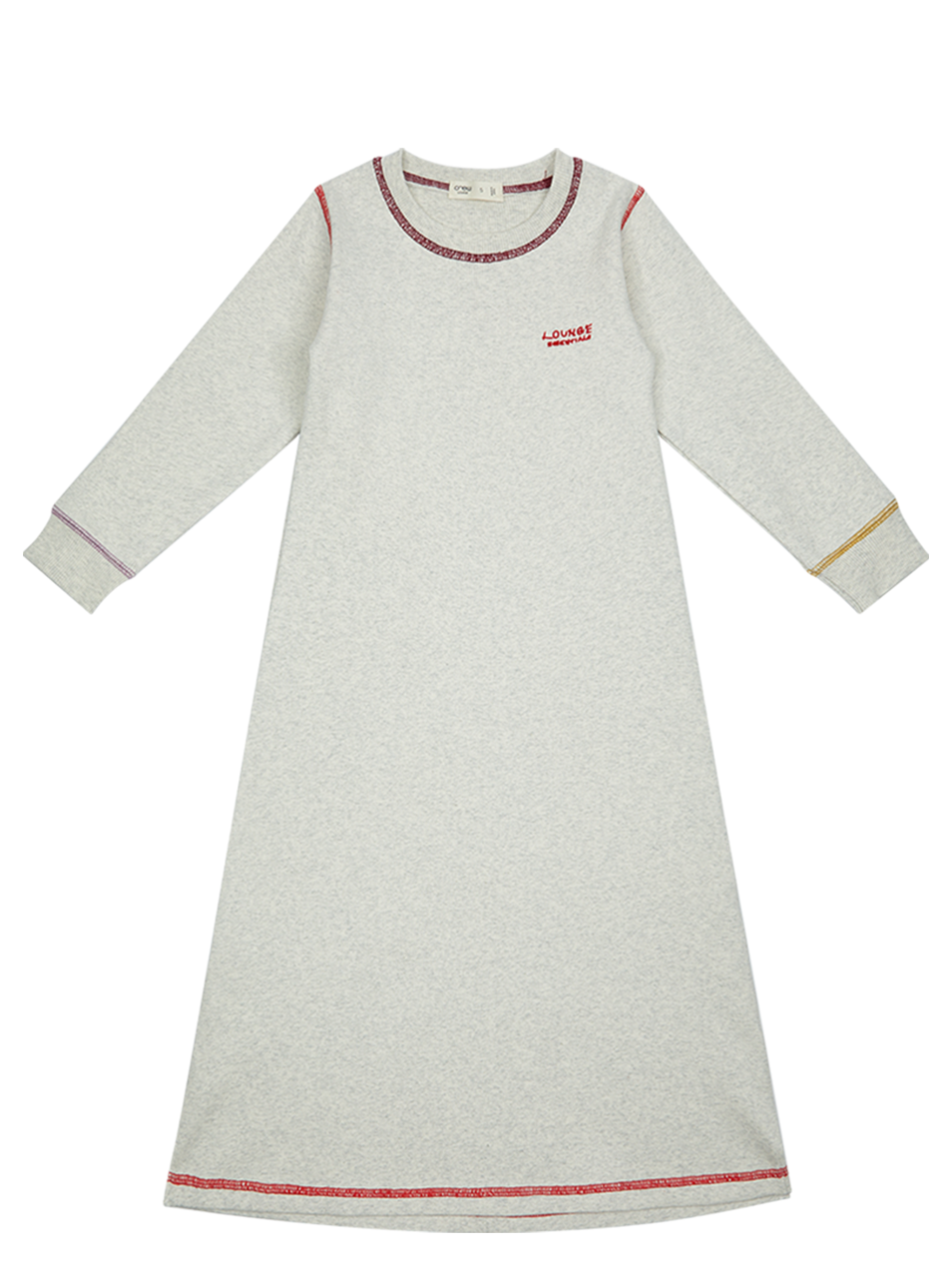 Color Stitch Lounge Nightgown - Red