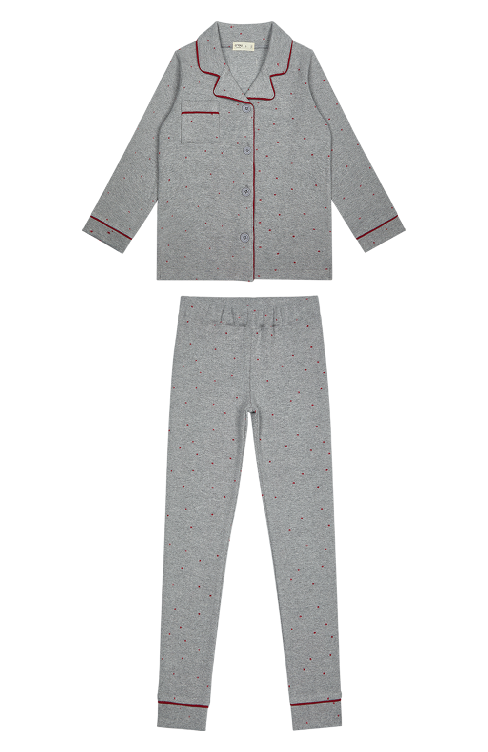 Polka Dot Lounge Set - Pink