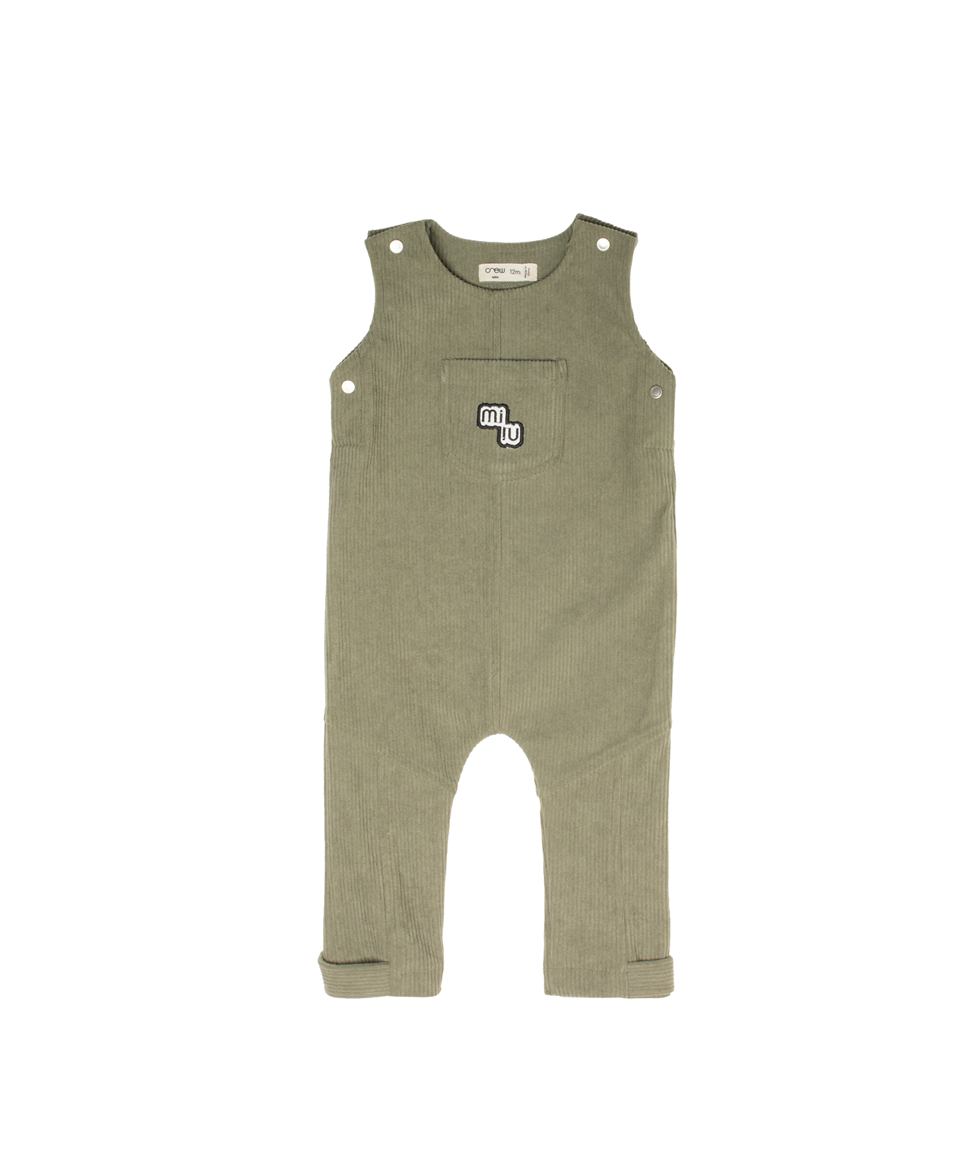 Rowan Cord Overalls - Green