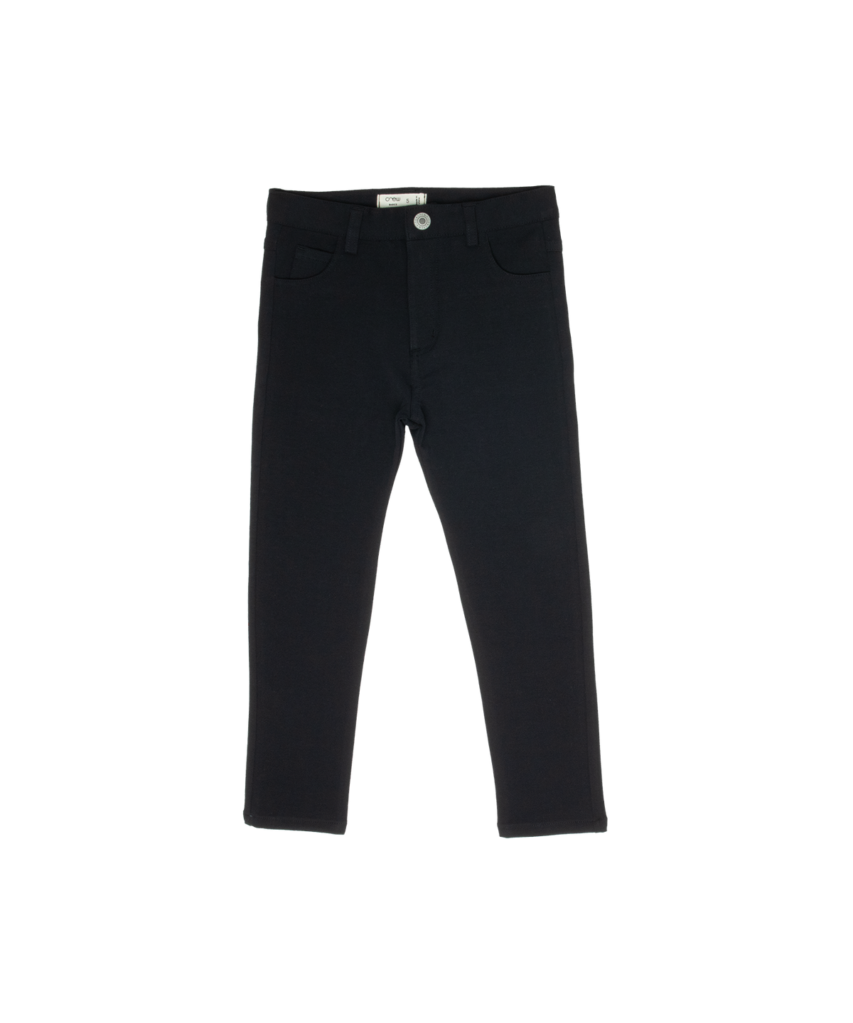 Slim Knit Stretch Pants AW26 - Black