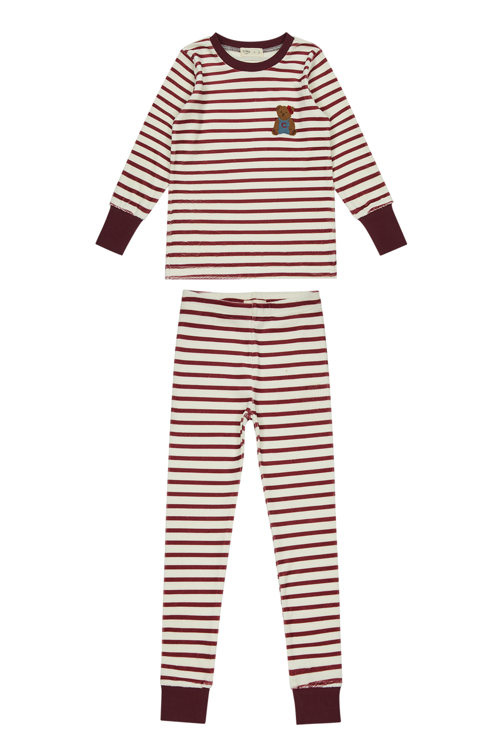 Teddy Lounge Set - Maroon