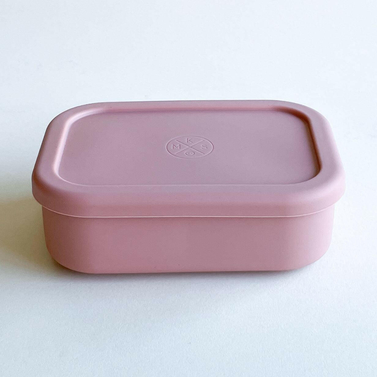 Silicone Bento Lunch & Snack Box for kids & adults Nude Pink Lunch Boxes & Totes MKS Miminoo
