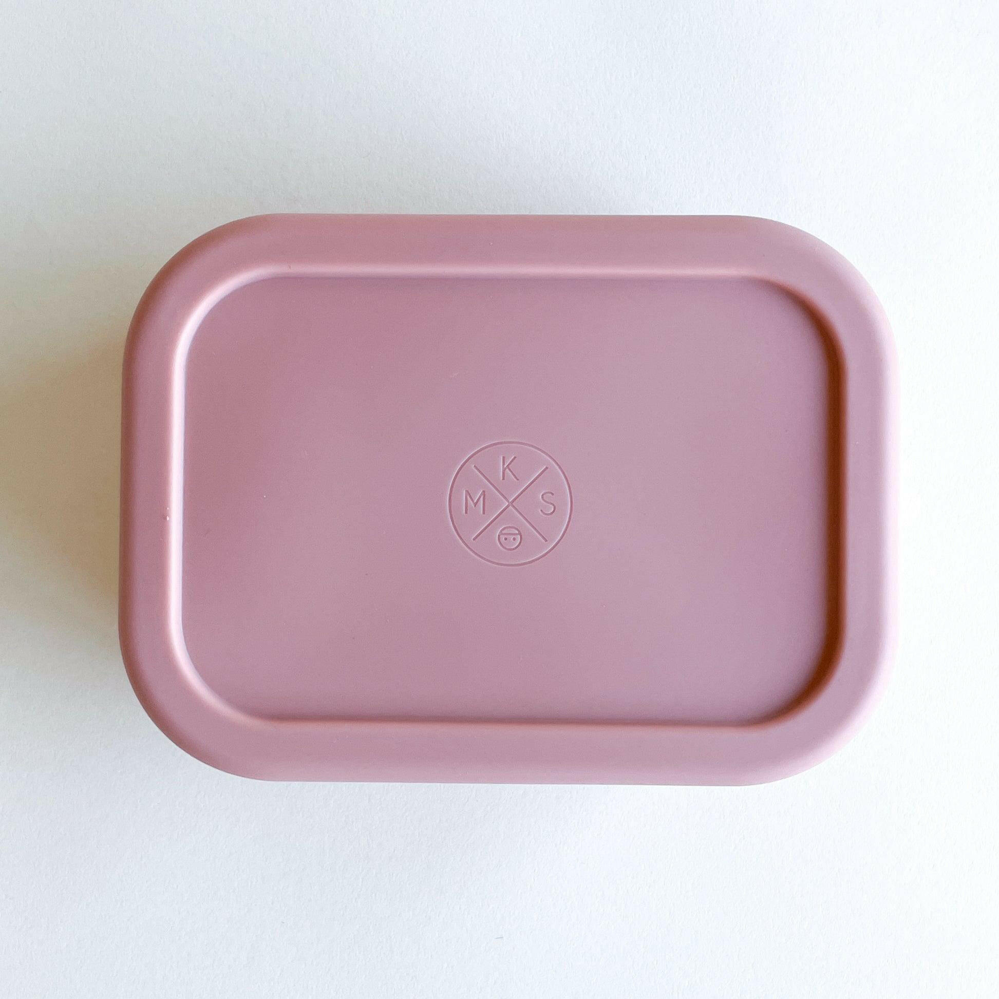 Silicone Bento Lunch & Snack Box for kids & adults Nude Pink Lunch Boxes & Totes MKS Miminoo