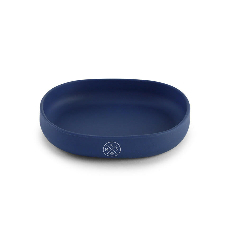 Silicone Kids Plate PLATE MKS Miminoo Navy