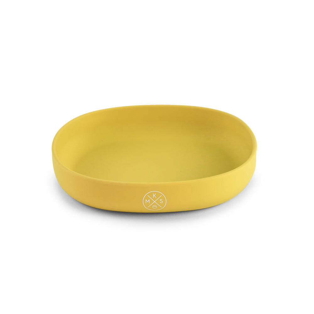 Silicone Kids Plate PLATE MKS Miminoo Mustard
