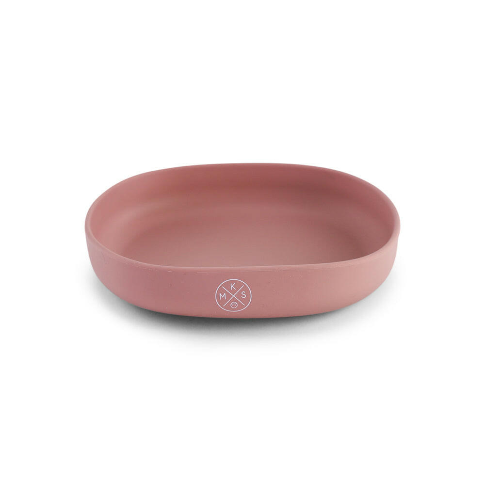 Silicone Kids Plate PLATE MKS Miminoo Dusty Pink