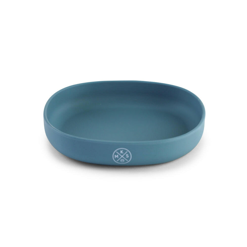 Silicone Kids Plate PLATE MKS Miminoo Petrol