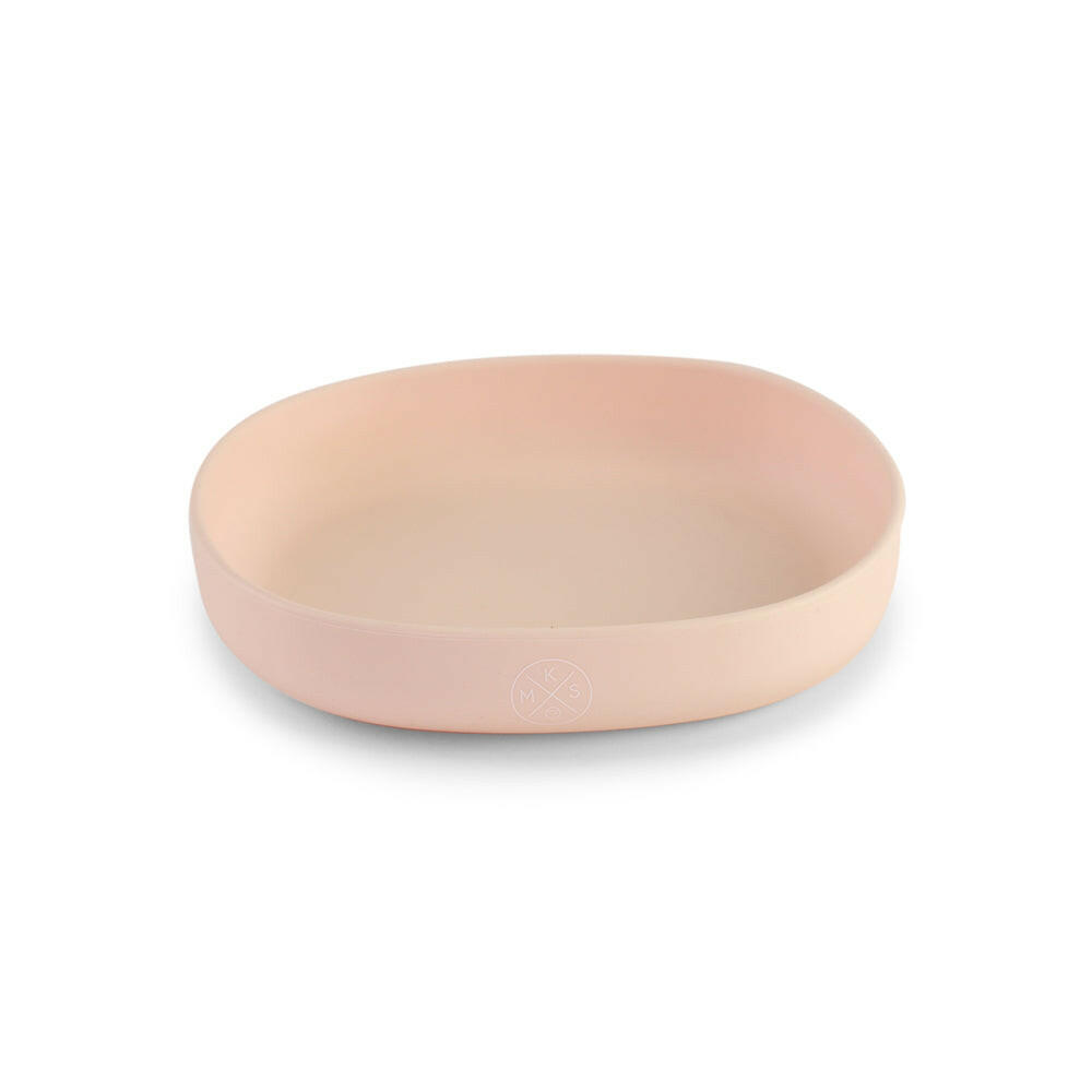 Silicone Kids Plate PLATE MKS Miminoo Soft Pink