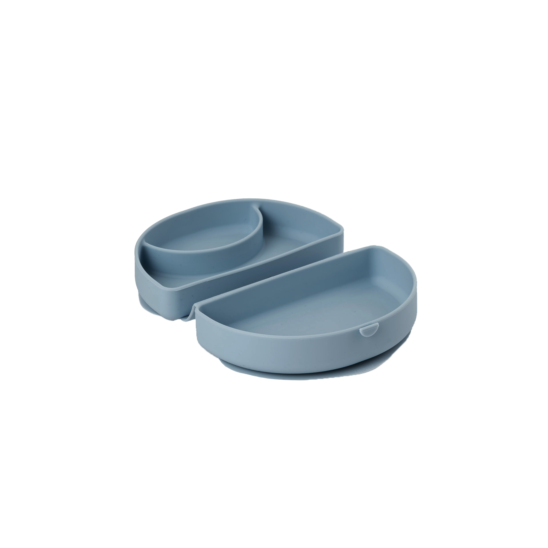 Silifold: Compact Children's Portable Plate - Aquamarine