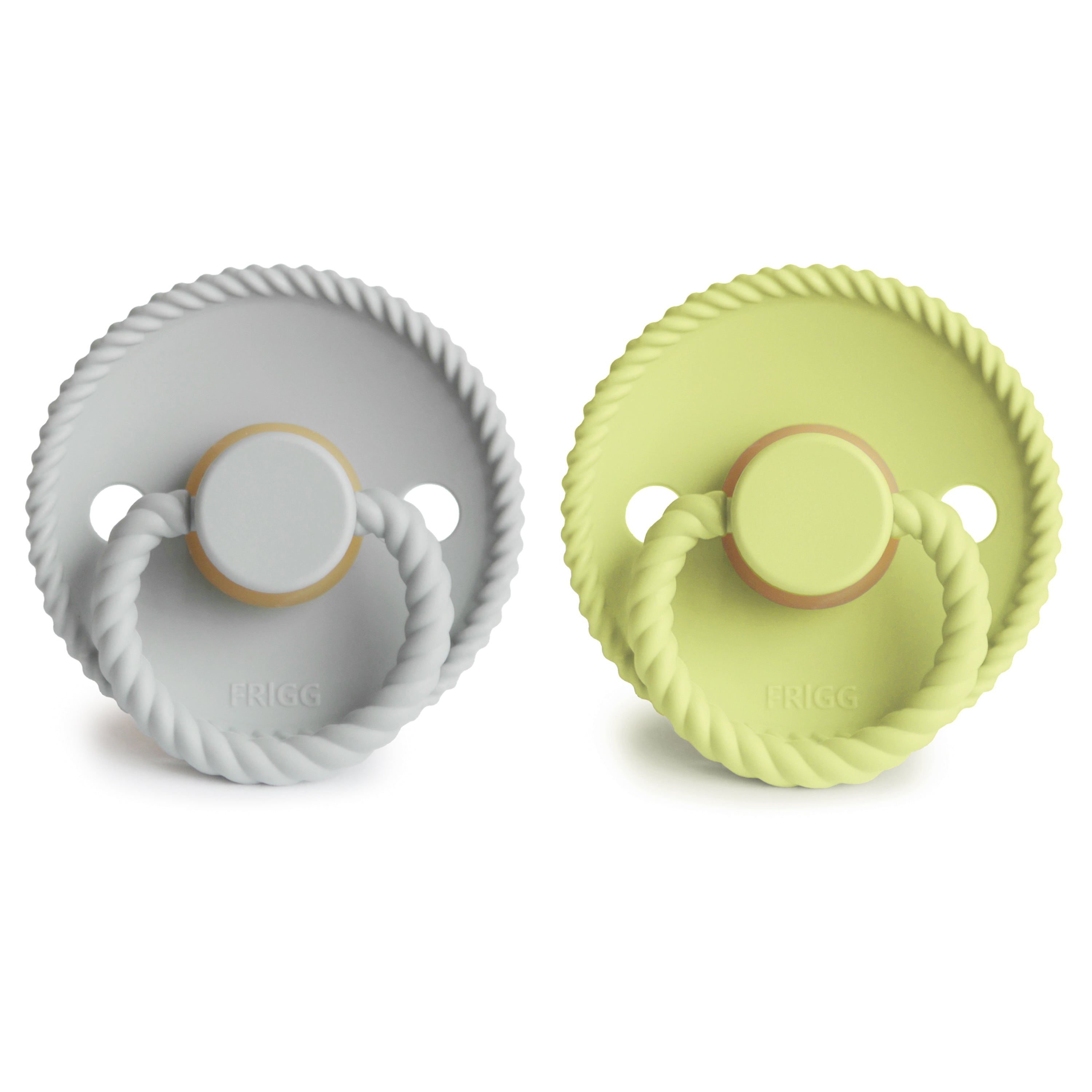 FRIGG Rope Natural Rubber Pacifier 2-Pack FRIGG PACIFIERS Mushie