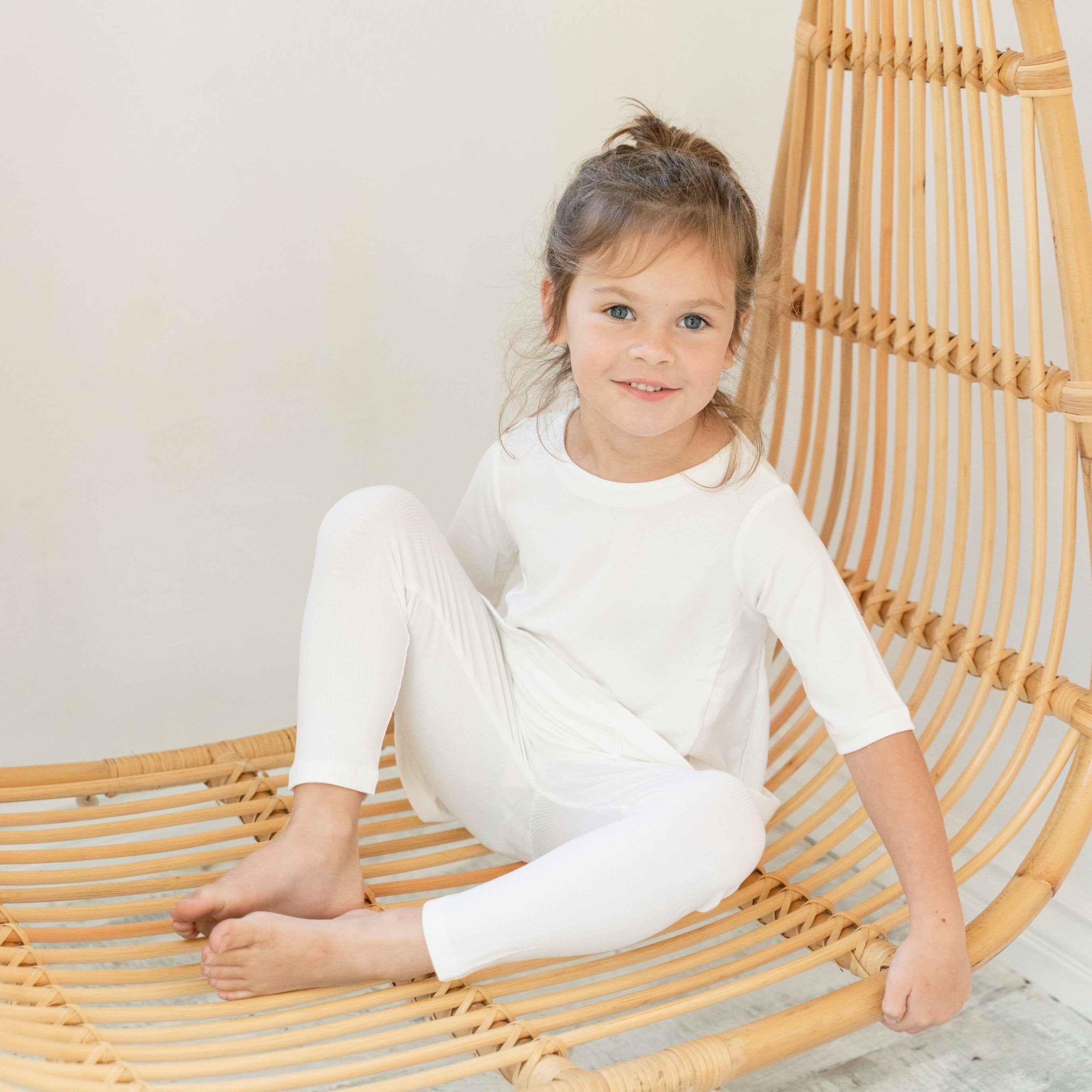 Miss Mayhem Tunic - Whispery White Rib