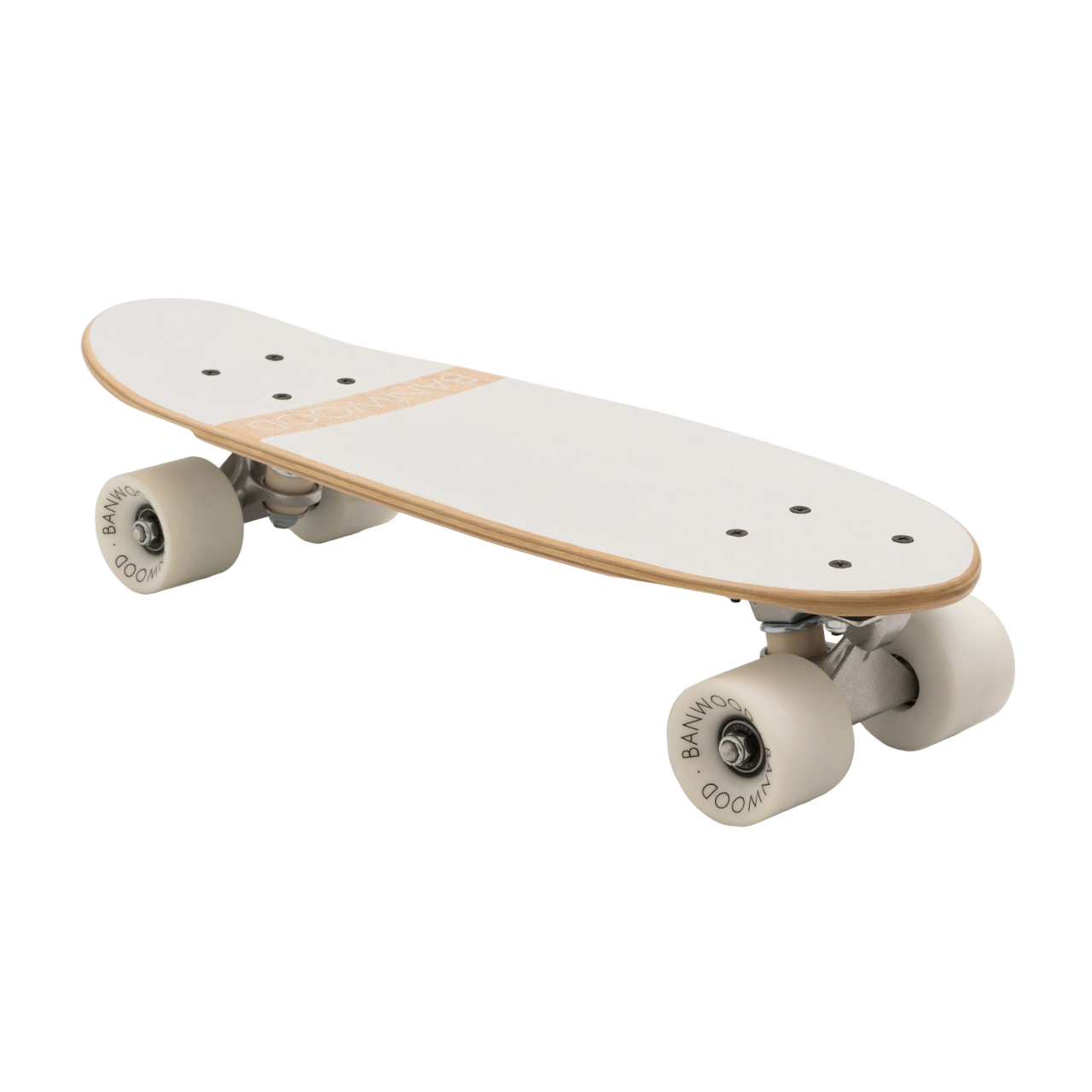 Banwood Skateboard - White Skateboard Banwood