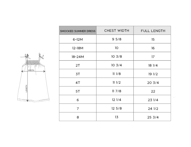 Girl's Smocked Dress