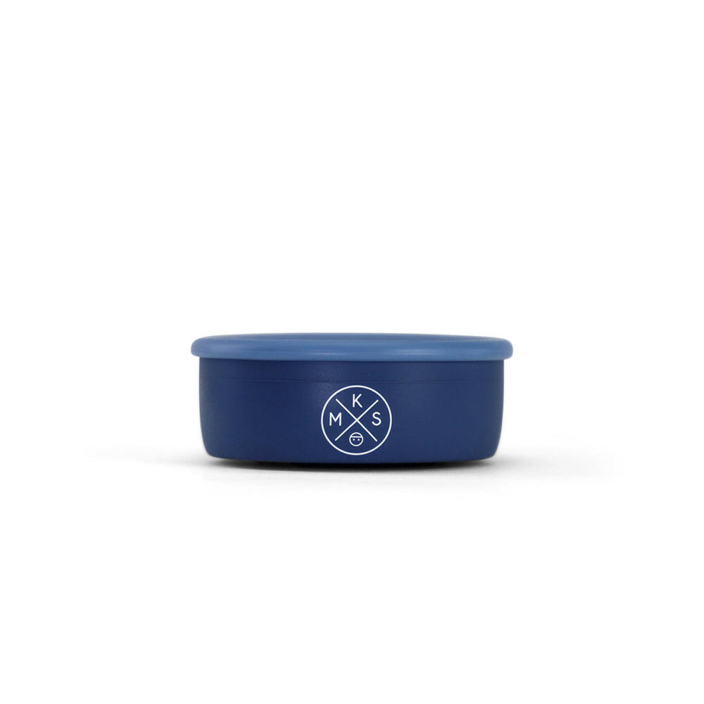 Collapsible Silicone Snack Cup - Navy SNACK CUP MKS Miminoo