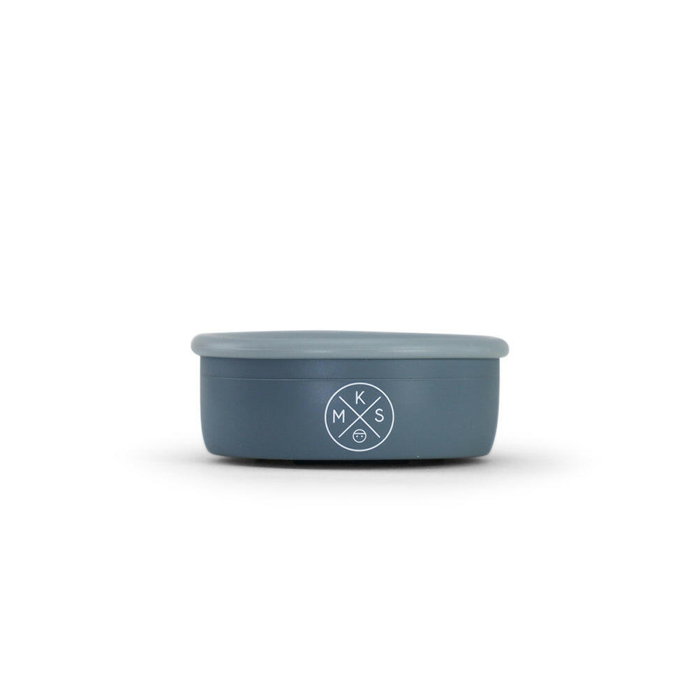Collapsible Silicone Snack Cup - Charcoal SNACK CUP MKS Miminoo