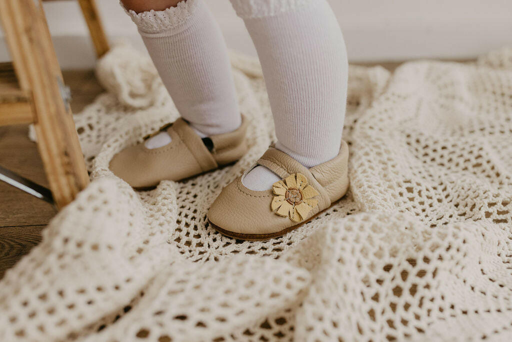 Daffodil Daisy Mary Janes Shoes Baby and Toddler Baby Shoes Starry Knight Design