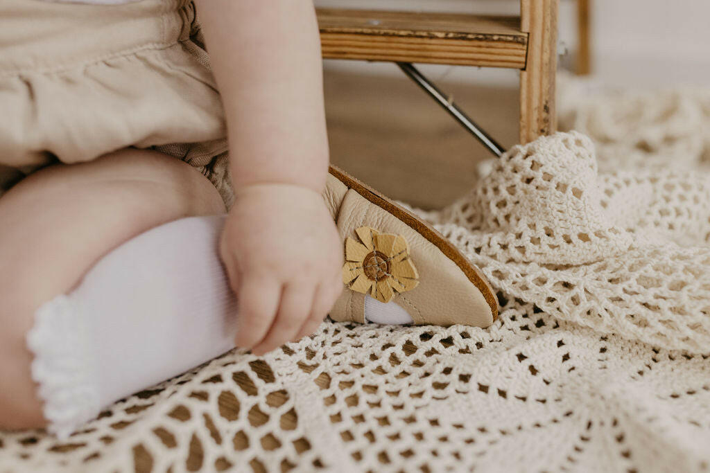Daffodil Daisy Mary Janes Shoes Baby and Toddler Baby Shoes Starry Knight Design