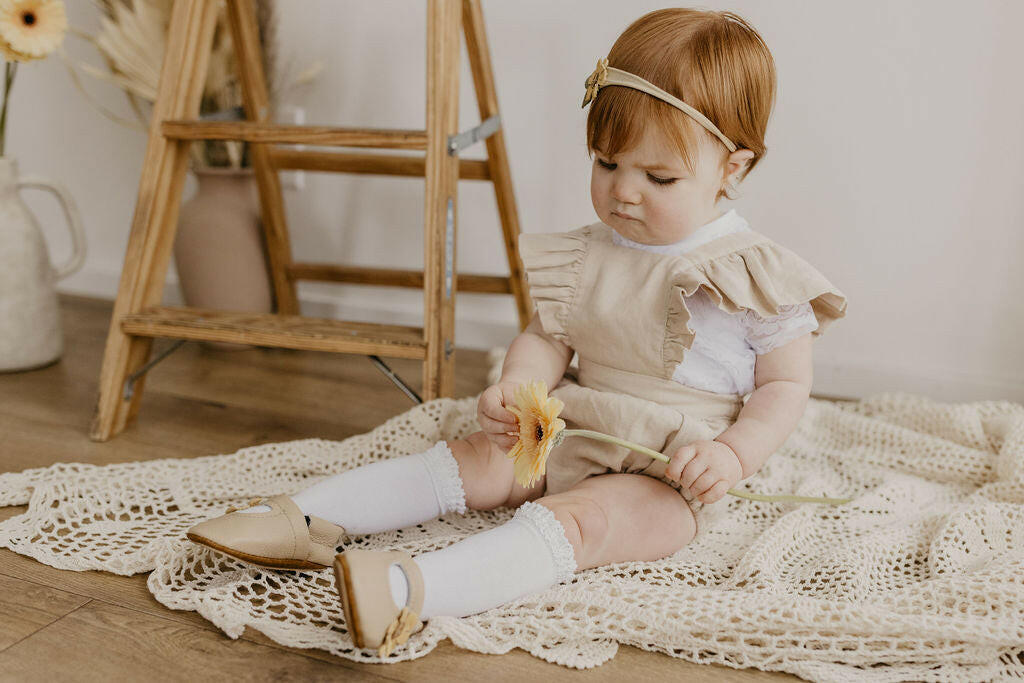 Daffodil Daisy Mary Janes Shoes Baby and Toddler Baby Shoes Starry Knight Design