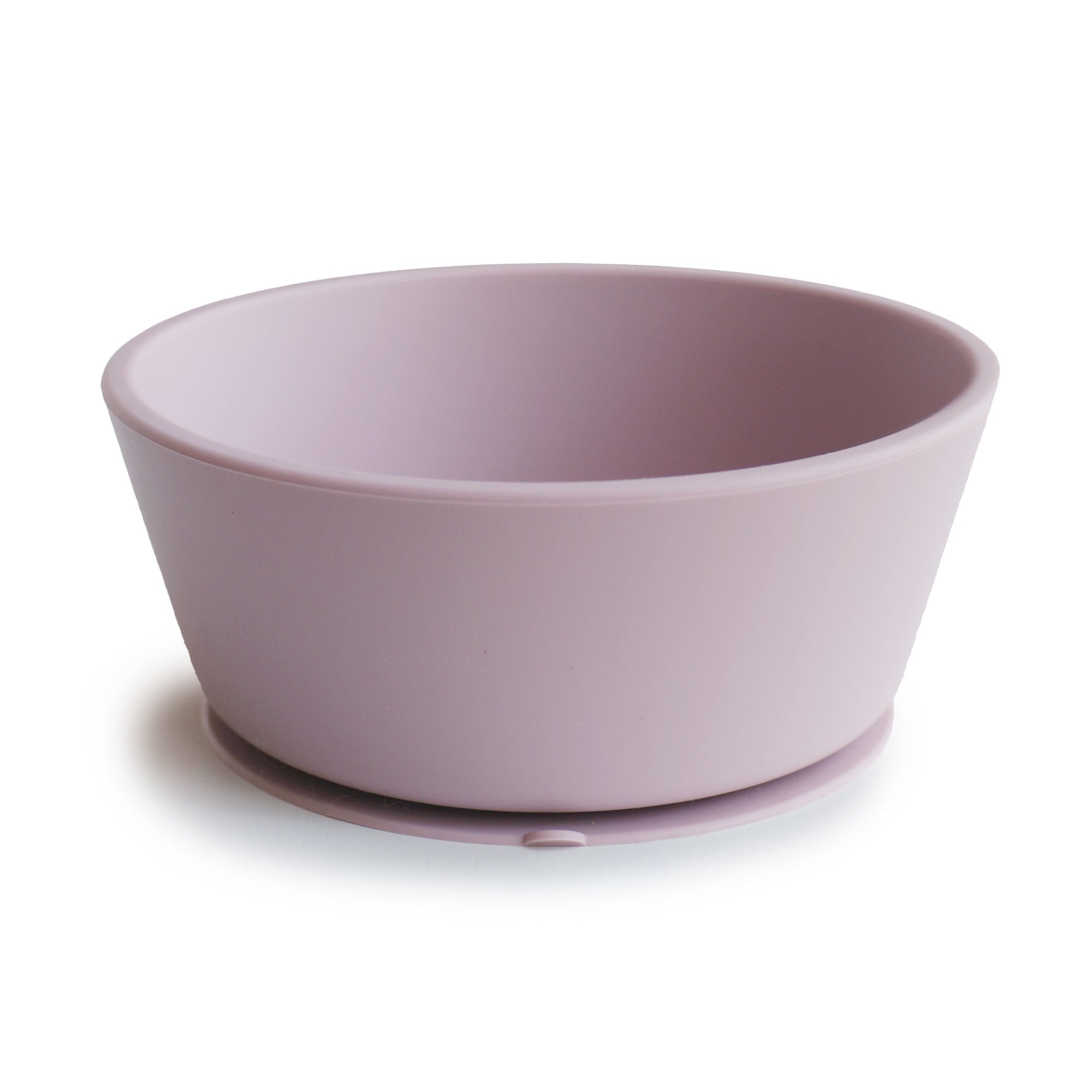 Silicone Suction Bowl silicone tableware Mushie Soft Lilac