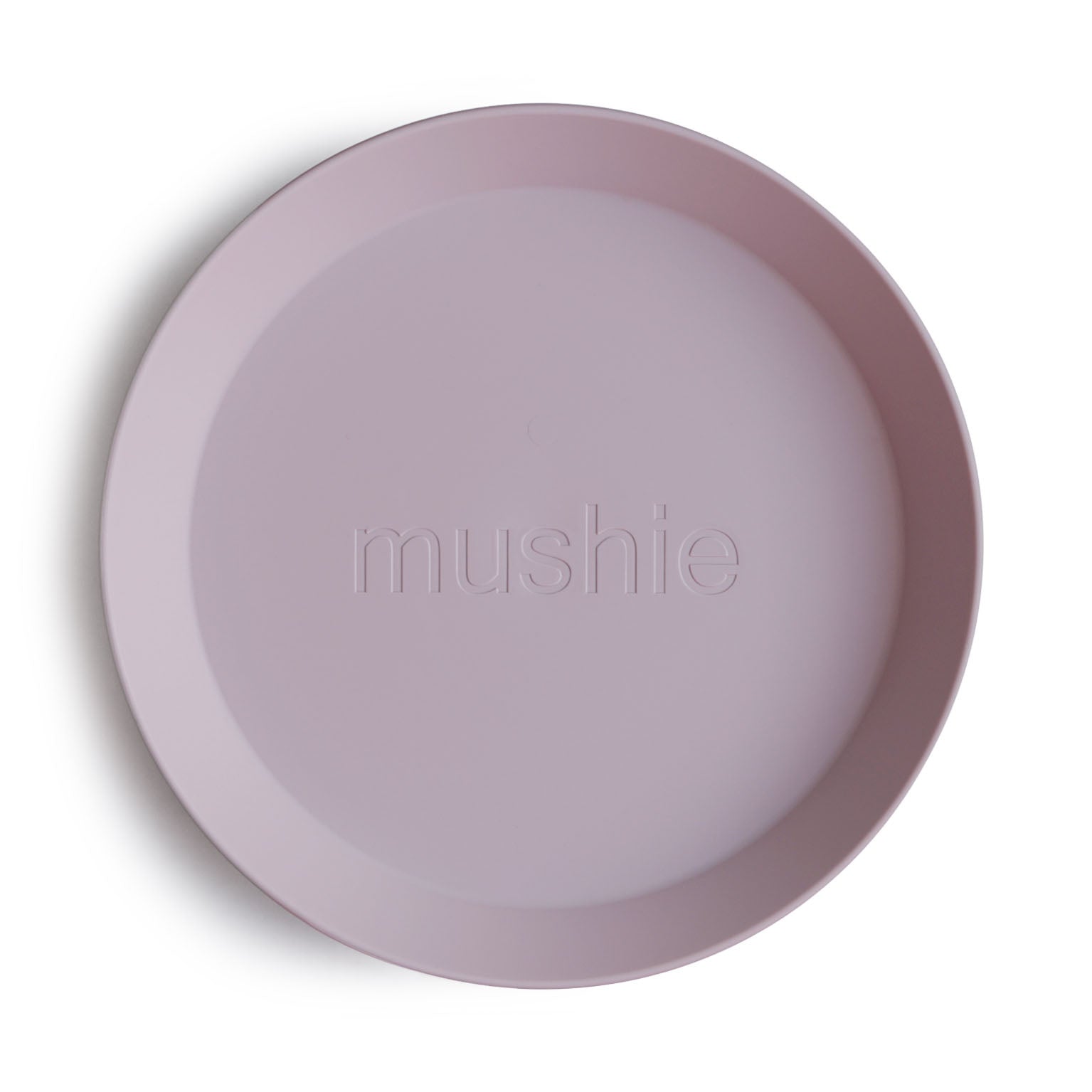 Round Dinnerware Plates, Set of 2 Dinnerware Mushie Soft Lilac