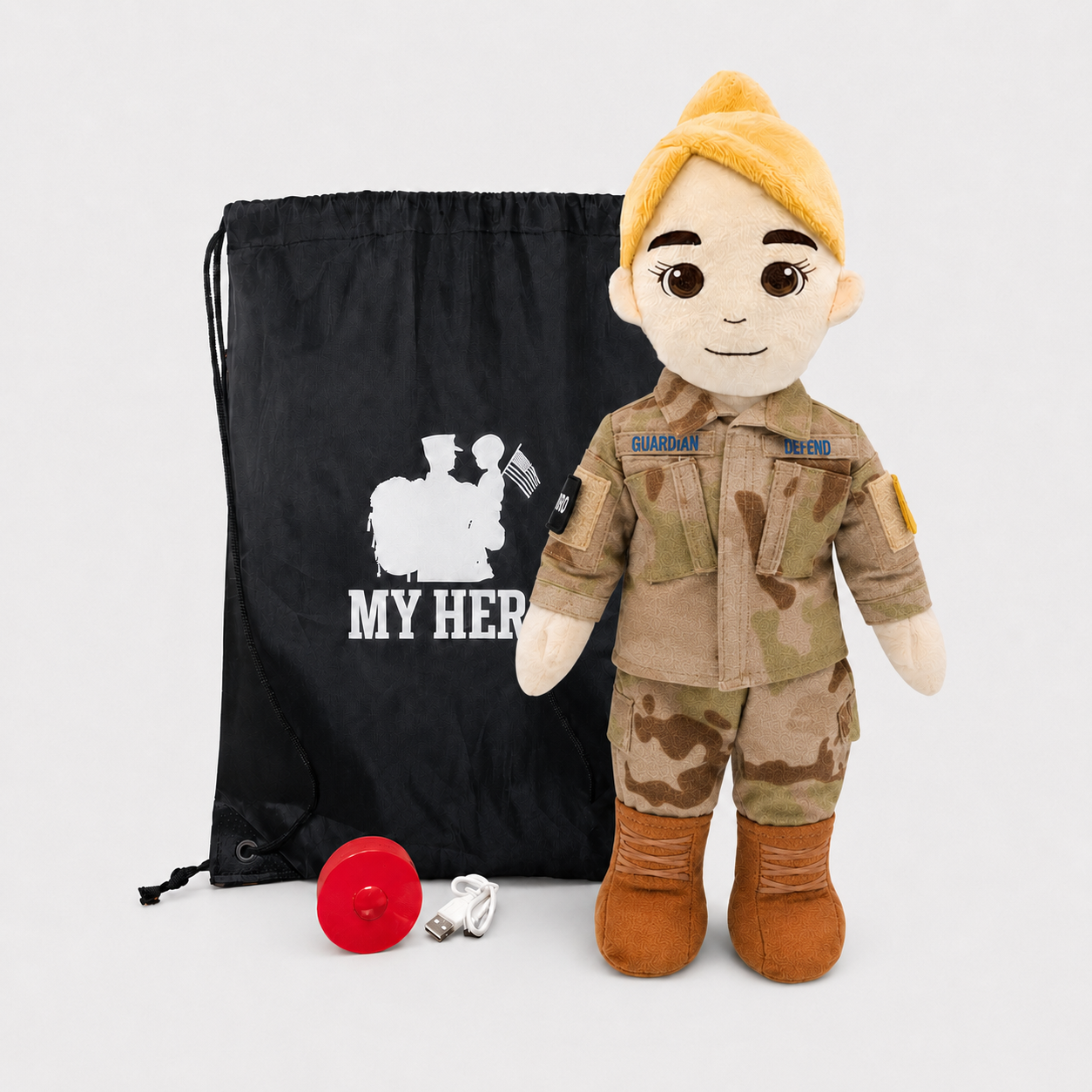 Space Force Daddy Doll | Military Doll | Recordable