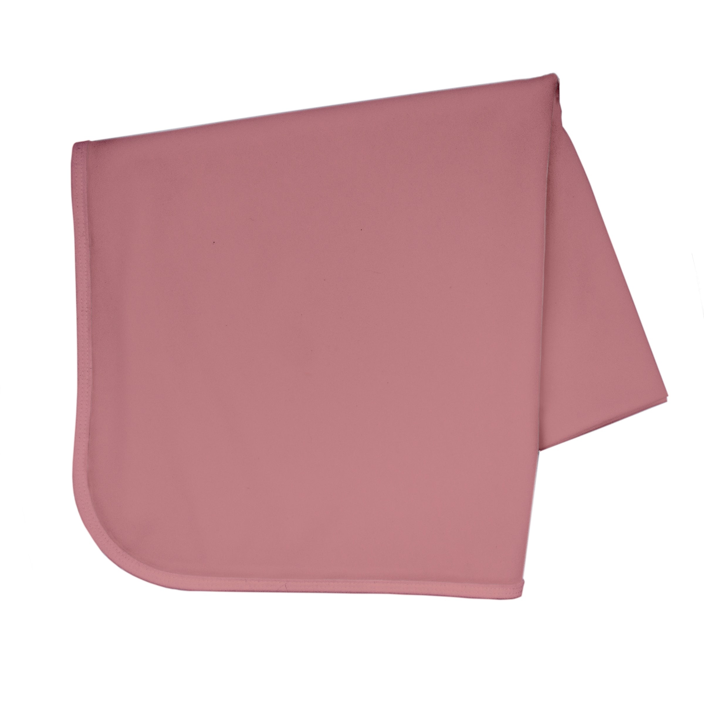 Solid Blush Minimalist Splash Mat - A Waterproof Catch-All for Highchair Spills and More! BapronBaby