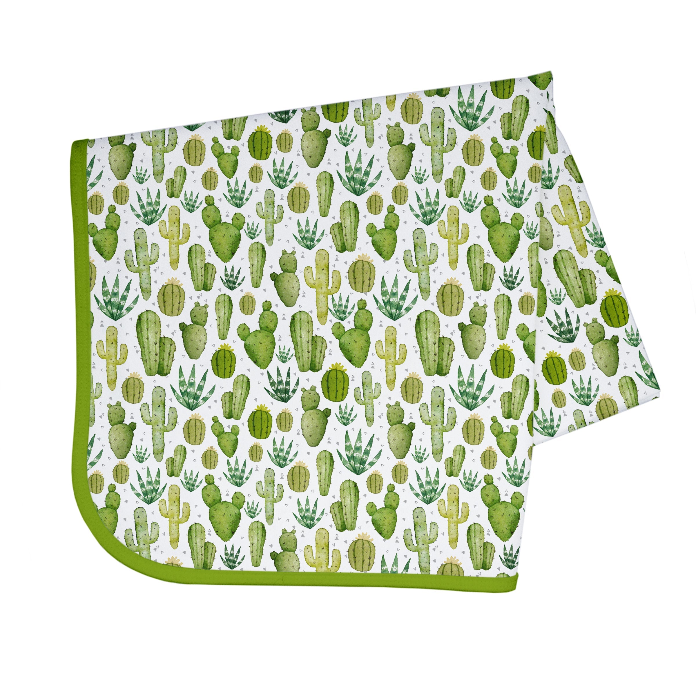 Desert Cactus Splash Mat - A Waterproof Catch-All for Highchair Spills and More! BapronBaby