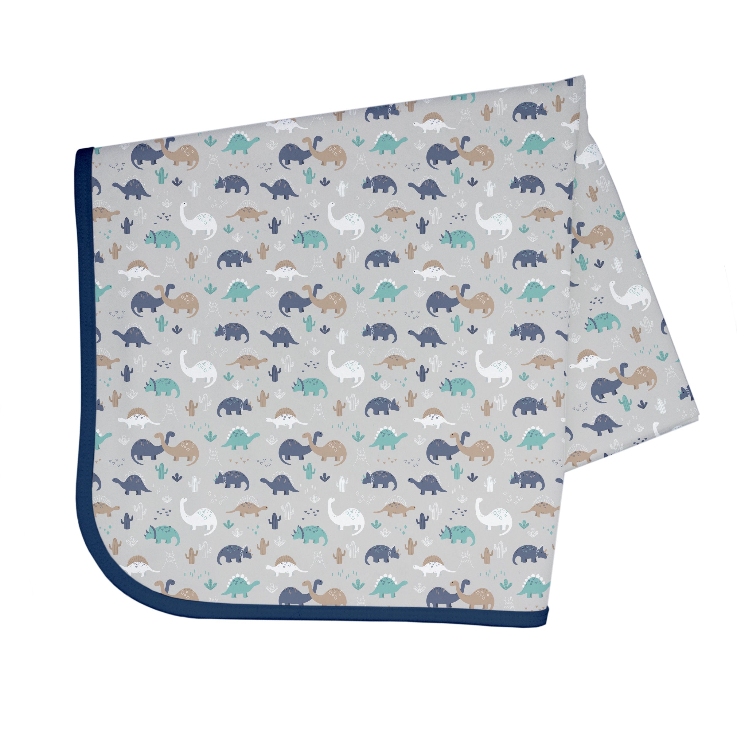 Desert Dinos Splash Mat - A Waterproof Catch-All for Highchair Spills and More! BapronBaby