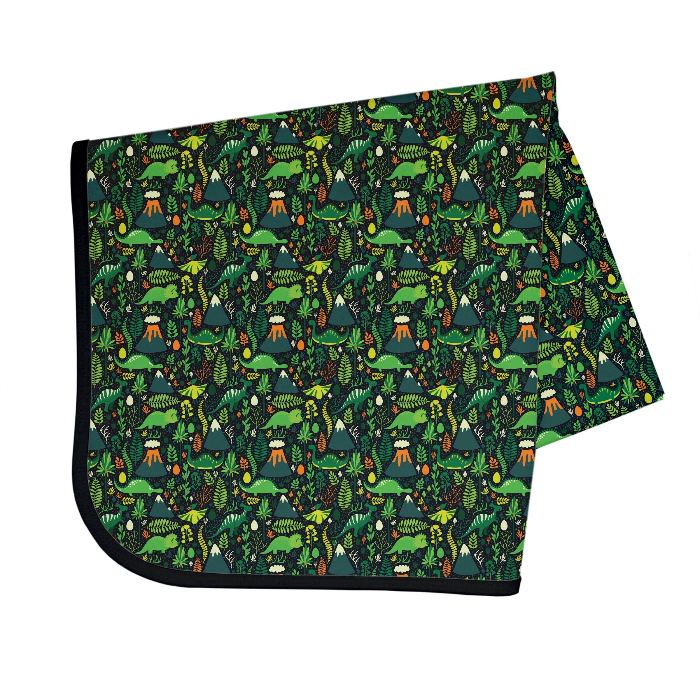 Dino Days Splash Mat - A Waterproof Catch-All for Highchair Spills and More! BapronBaby