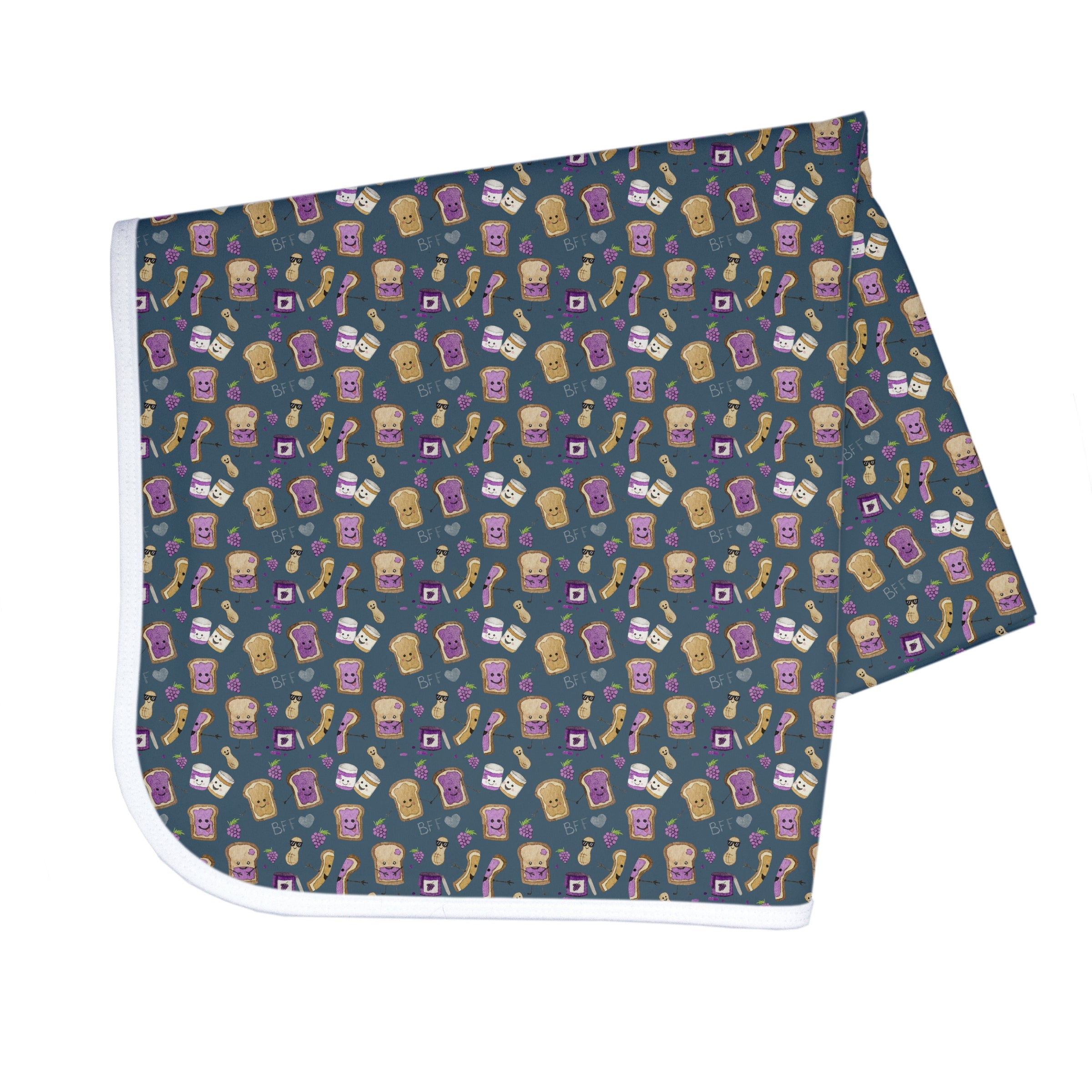 PBJ Pals Splash Mat - A Waterproof Catch-All for Highchair Spills and More! BapronBaby
