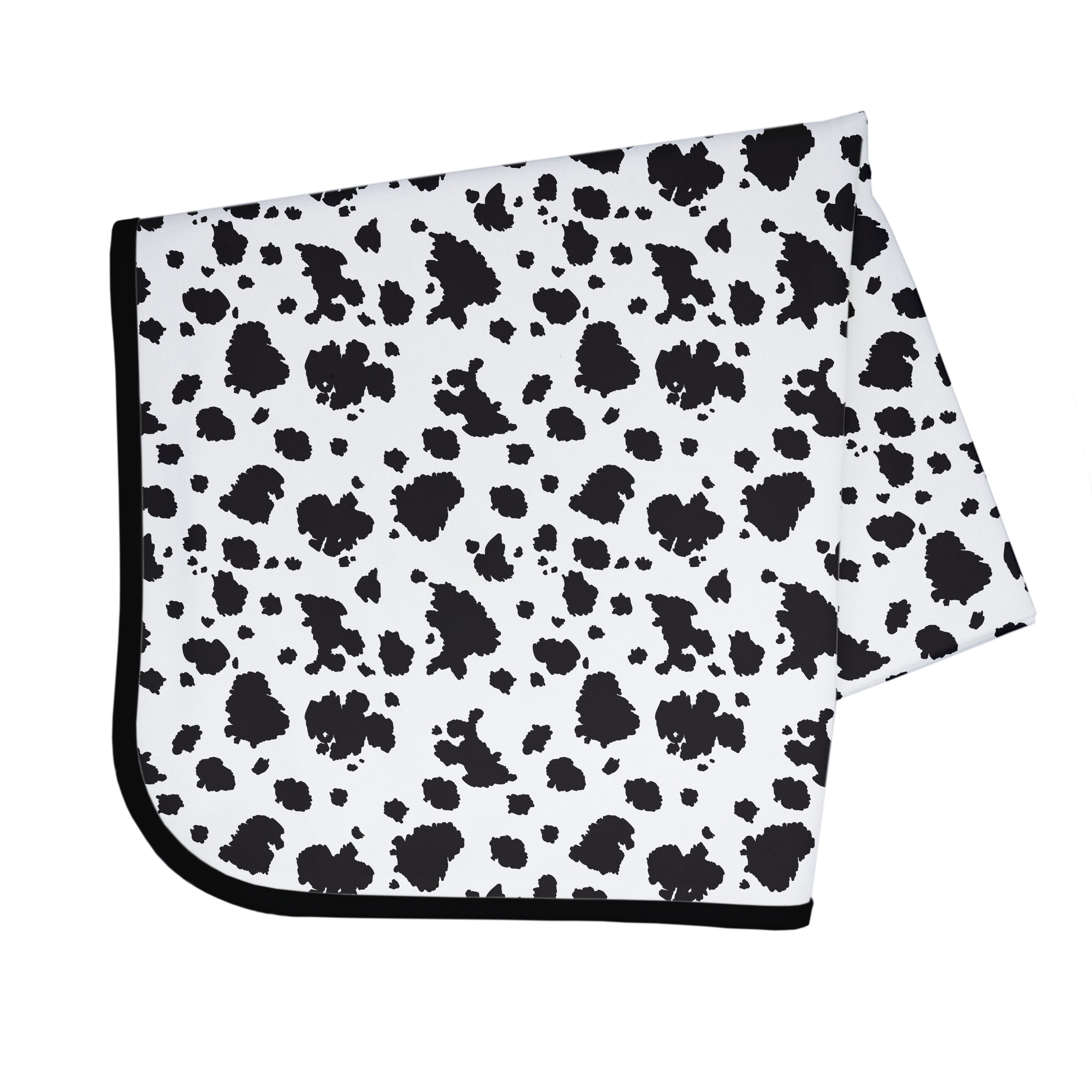 Cowhide Splash Mat - A Waterproof Catch-All for Highchair Spills and More! BapronBaby