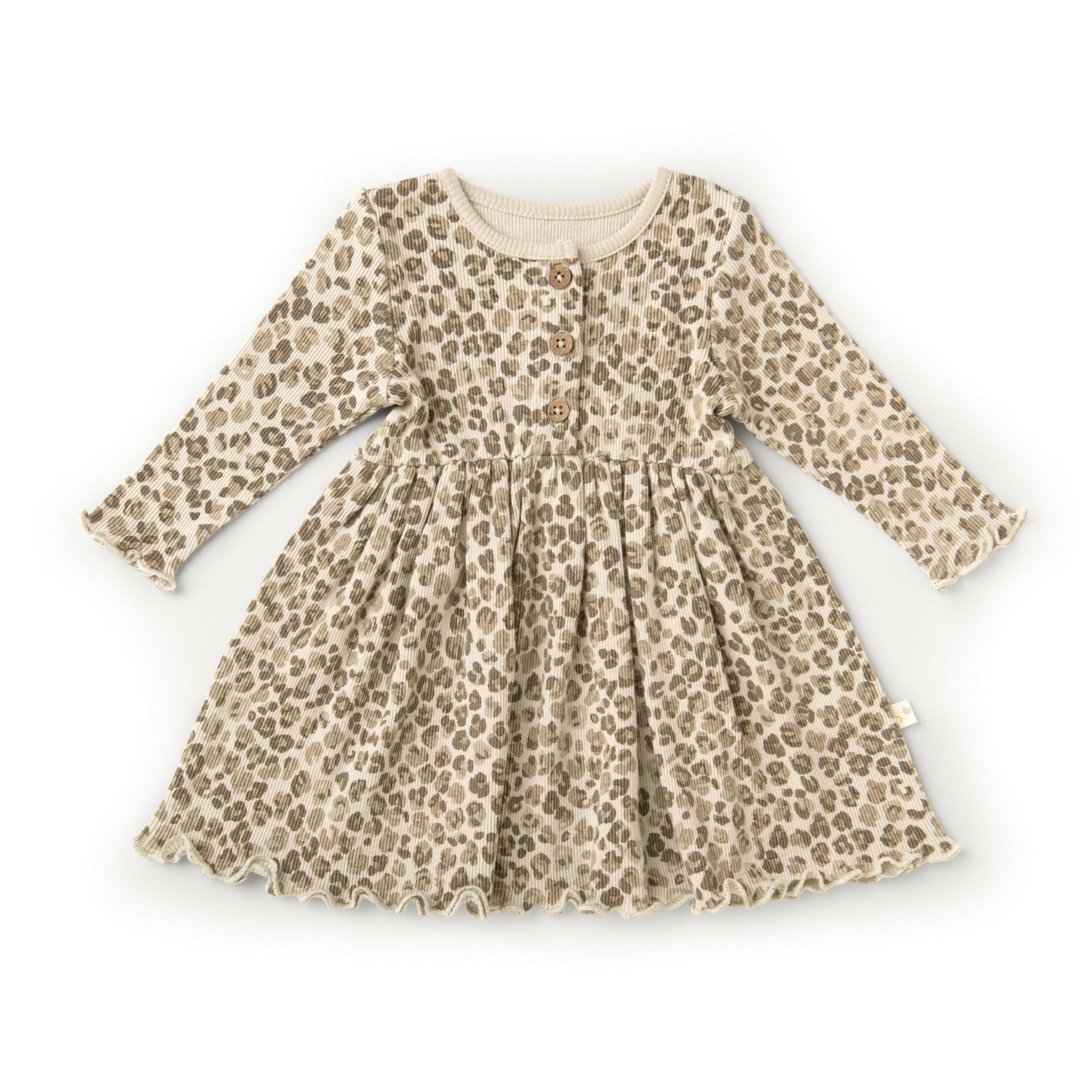 Organic Girls Twirl Dress - Spotted Twirl Dress Makemake Organics