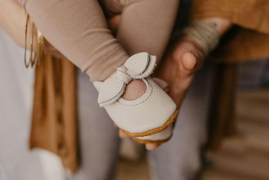 Latte BELLA JANES Shoes Baby and Toddler Baby Shoes Starry Knight Design