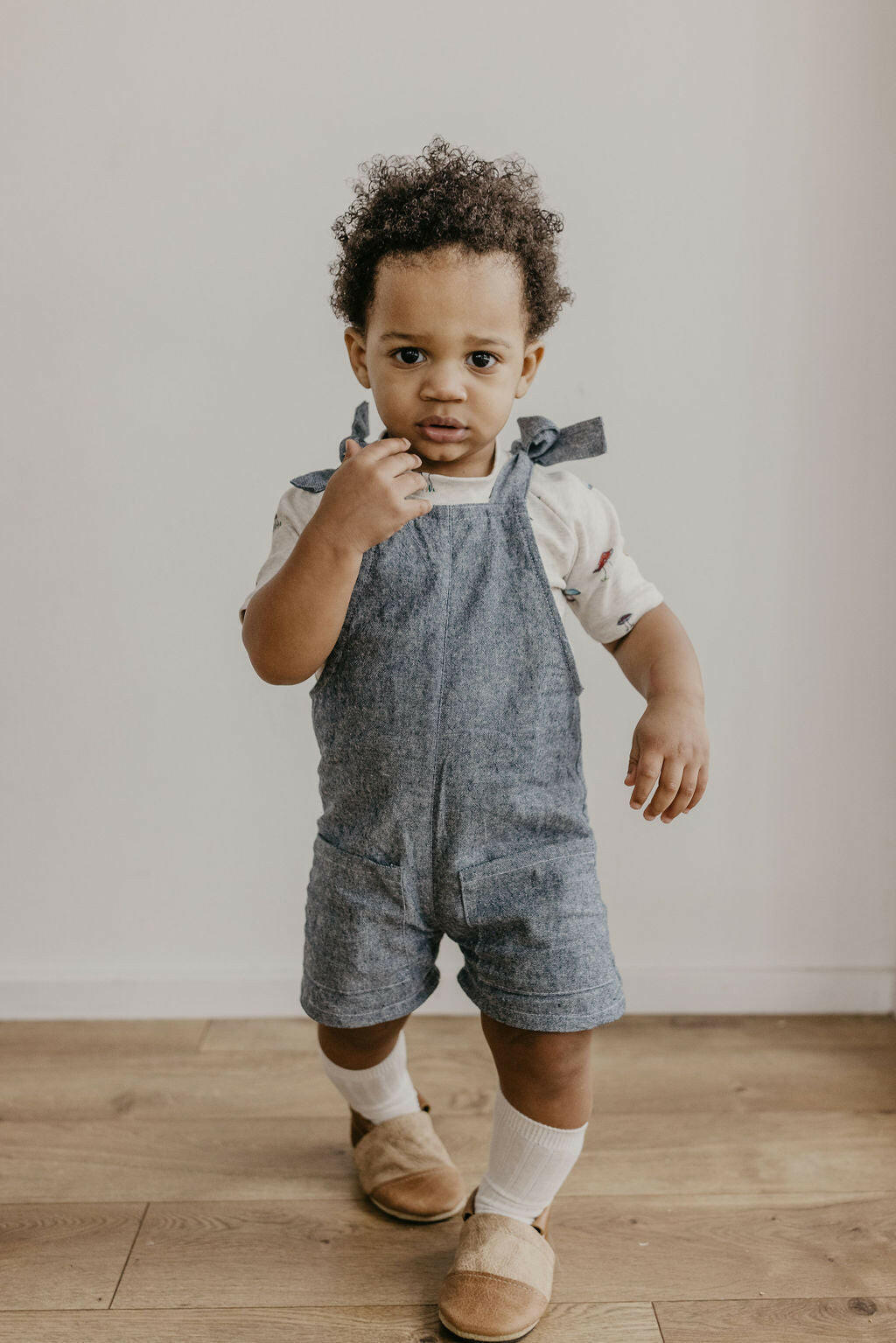 Wood/Latte Two Tone Loafer Baby and Toddler Shoes Baby Shoes Starry Knight Design