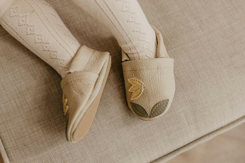 Yellowbell on Barley Leather Shoes Moccs Baby and Toddler Baby Shoes Starry Knight Design