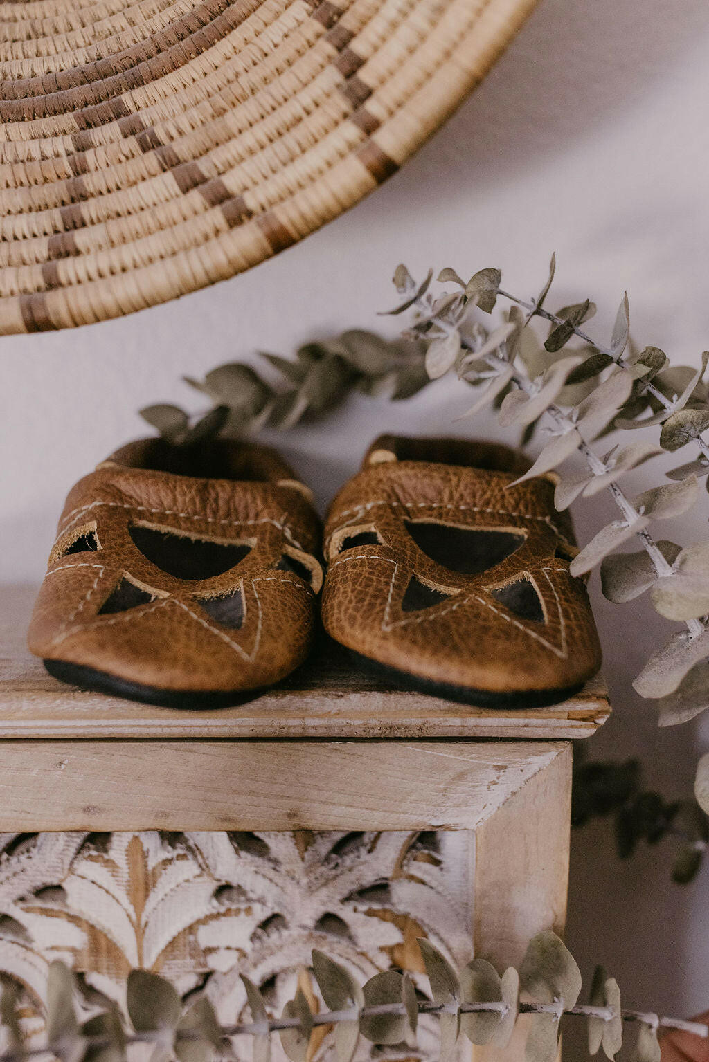 Sepia & Sable SUNRISE Shoes Baby and Toddler Baby Shoes Starry Knight Design