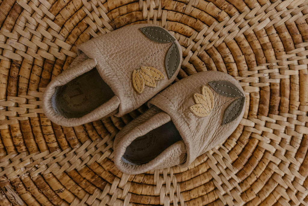 Yellowbell on Barley Leather Shoes Moccs Baby and Toddler Baby Shoes Starry Knight Design