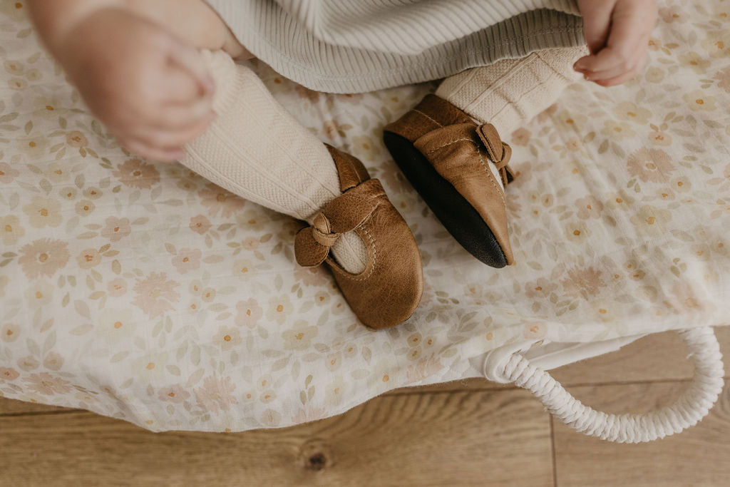 Caramel BELLA JANES Shoes Baby and Toddler Baby Shoes Starry Knight Design