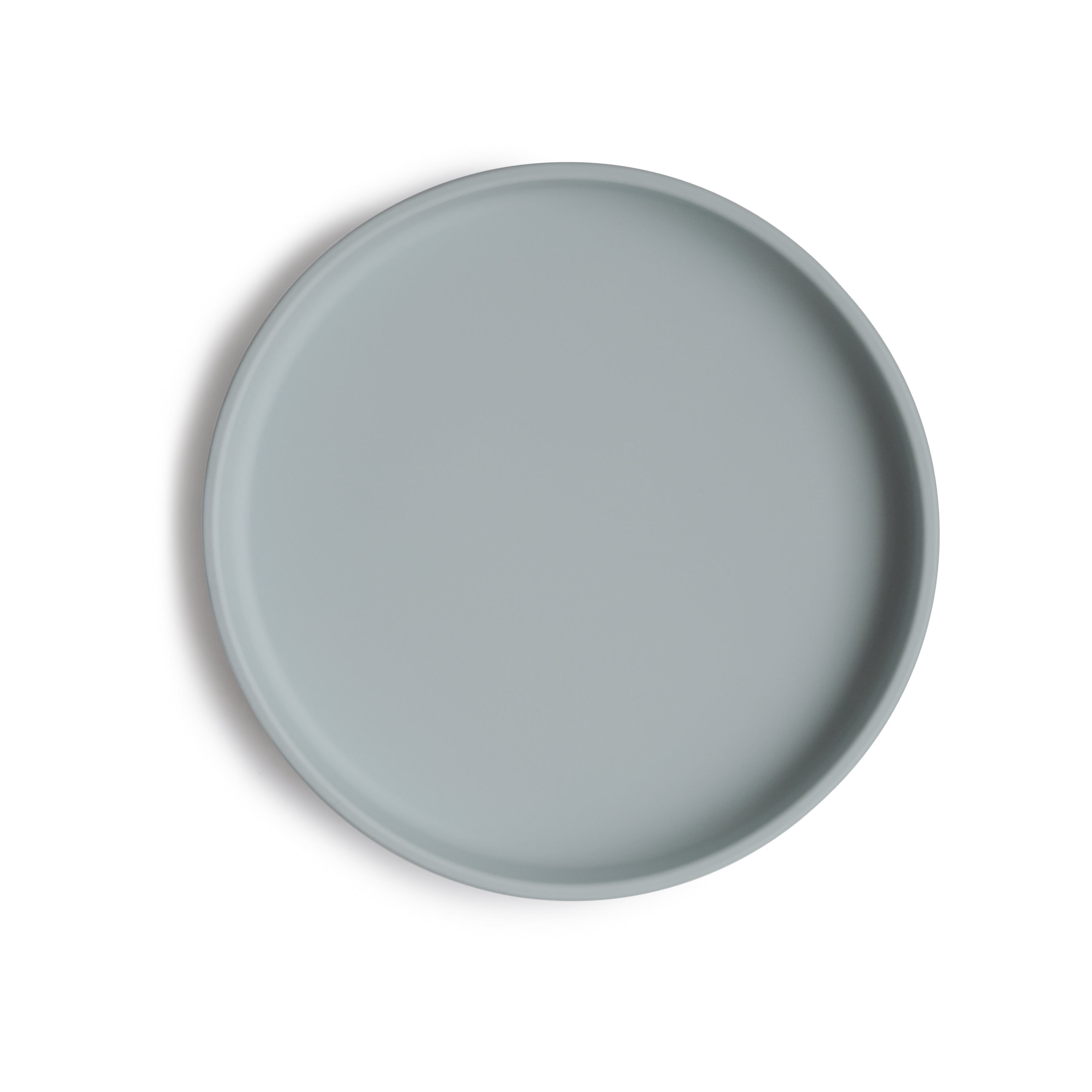 Classic Silicone Suction Plate silicone tableware Mushie Stone
